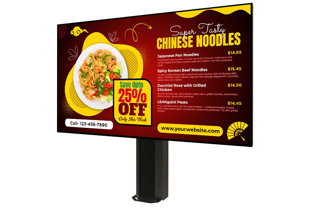 MenuRepo | Digital Menu Boards for Asian, Chinese, Japanese, Indian, Thai cuisines