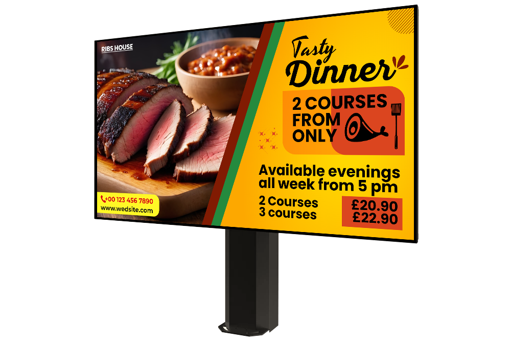 MenuRepo | Add a signature touch to fine dining experience digital signage solutions