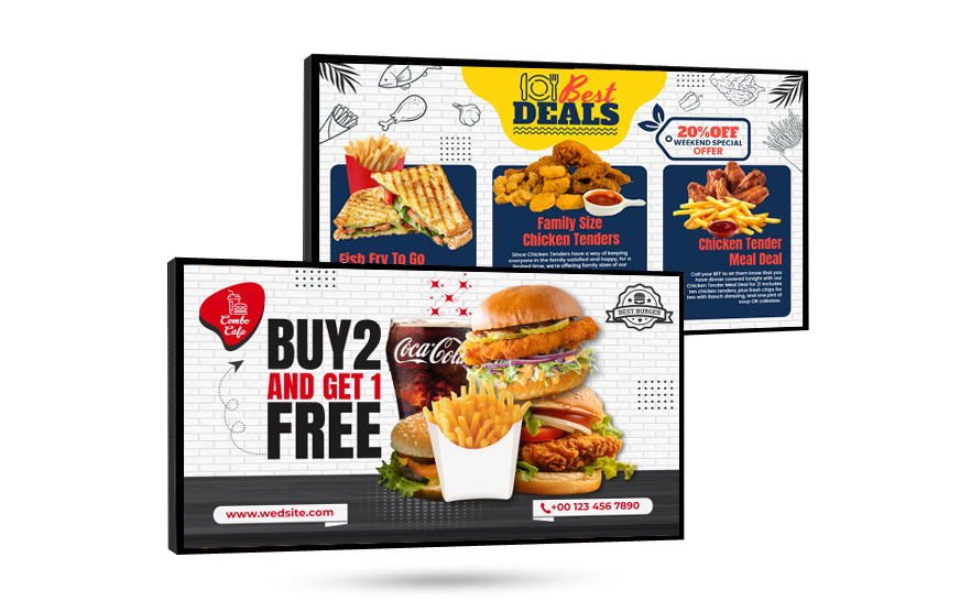 MenuRepo | Revamp your restaurant Combo menu design with digital signage app