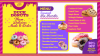 Donuts menu for digital signage