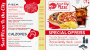 Pizza Menu for digital signage