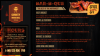 BBQ and GRILL menu design for restaurants