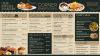 Bakery restaurant menu