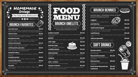 Best Brunch Menu 