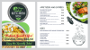 Salad & Vegetarian menu design