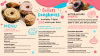 Free download Donut digital menu template 