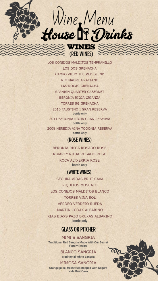 Wine Digital Menu Board ideas