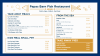 Best Fish Restaurant digital Menu Board Template