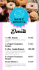 Free Simple Donuts digital Menu Template