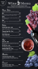 Free Editable Chalk Wine Digital menu Template