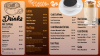 Drink Menu Template 