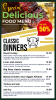 Editable Classic dinners Digital Menu Template 