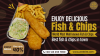 Simple Signage Fish & Chips Menu Template