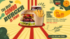 Best Combo Burger Digital Menu Template