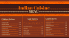 Free download Indian Cuisine digital Menu Ideas