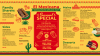 Mexican menu board design