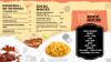 Best Snack bar digital display template menu