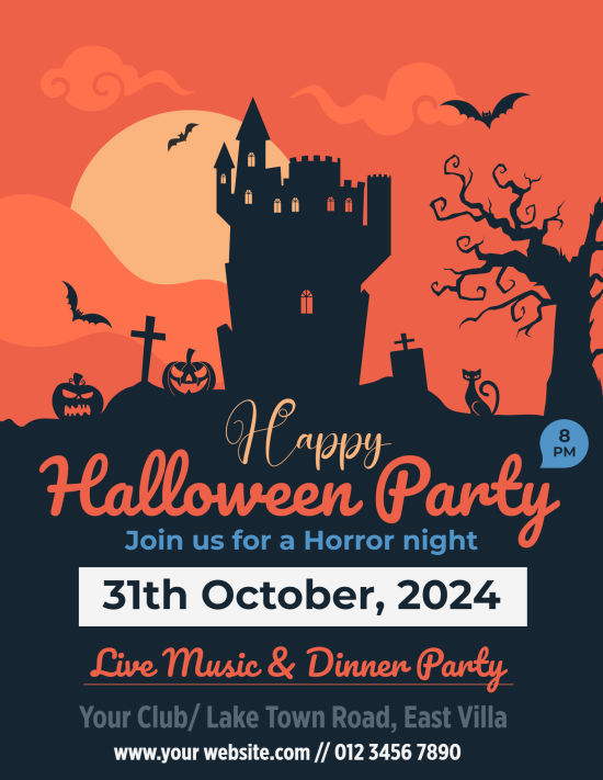 Halloween Flyer Design