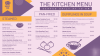 Customized Bakery menu Design Template