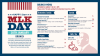 Martin Luther king day menu Template